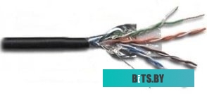 Кабель LANMASTER UTP 4 пары, кат. 5Е, 350Mhz, PE, для внешней прокладки, с гидрофобом, 305м