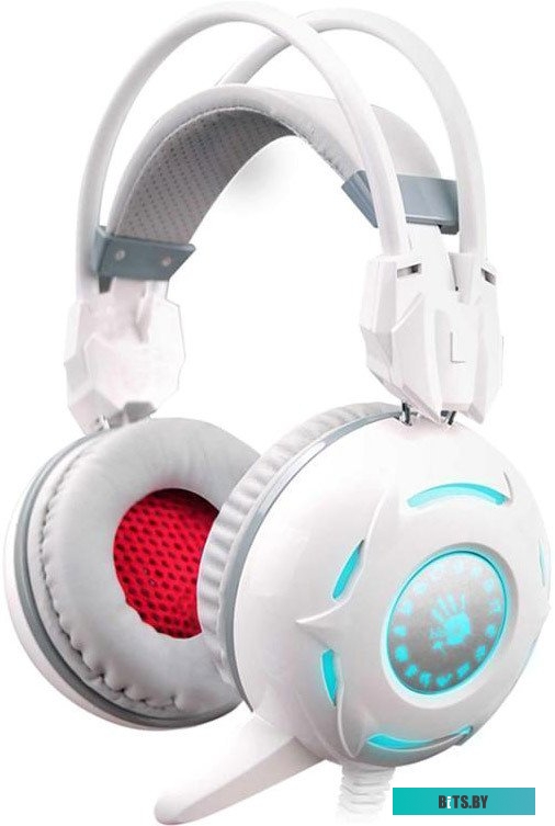 Наушники (Гарнитура) A4Tech Bloody G300 белая