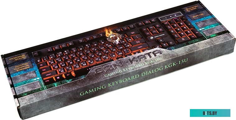 Клавиатура Dialog KGK-15U Black