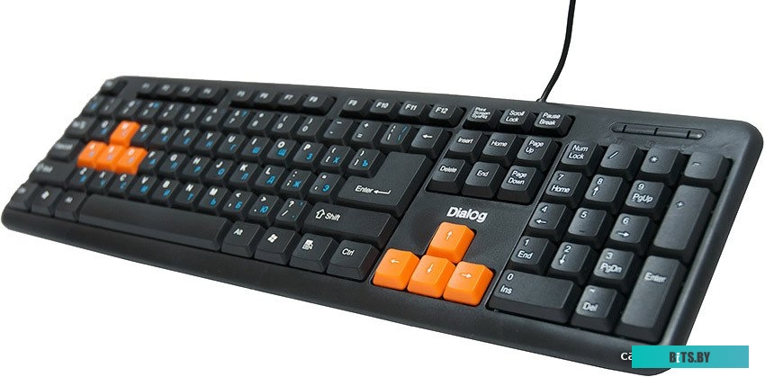 Клавиатура Dialog KS-020U Black-Orange