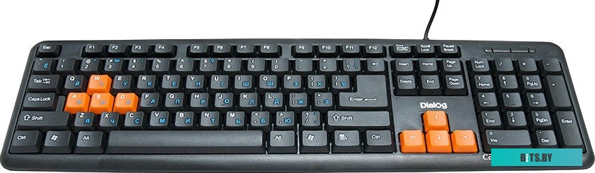 Клавиатура Dialog KS-020U Black-Orange