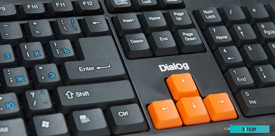 Клавиатура Dialog KS-020U Black-Orange