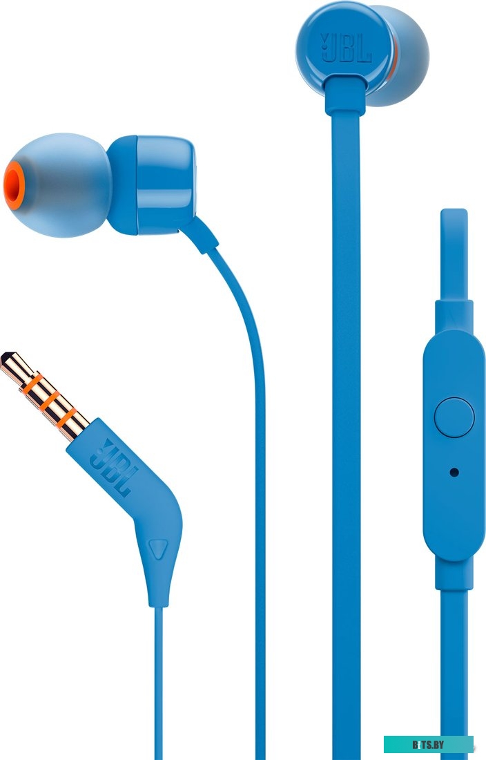 Наушники JBL Tune 110 (синий) <JBLT110BLU>