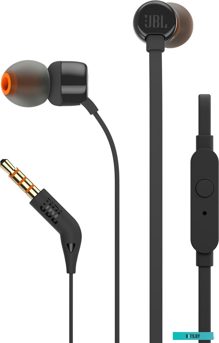Наушники JBL Tune 110 (черный) <JBLT110BLK>