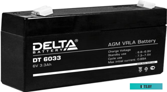 Аккумулятор для ИБП Delta DT 6033 (6В/3.3 А·ч)