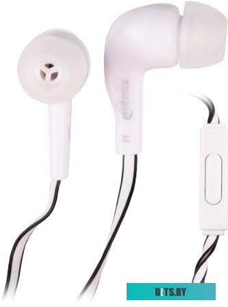Наушники (Гарнитура) Ritmix RH-004M (белый) <RH-004M White>