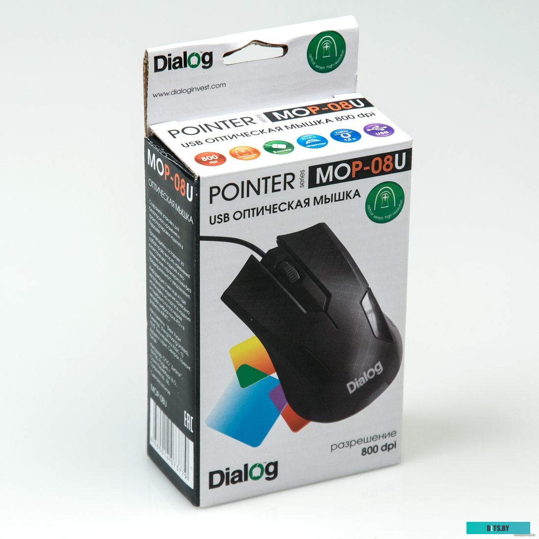 Мышь Dialog Pointer MOP-08U