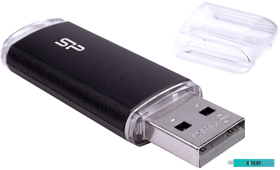 USB накопитель (Флешка) Silicon Power Ultima U02 8GB [SP008GBUF2U02V1K]