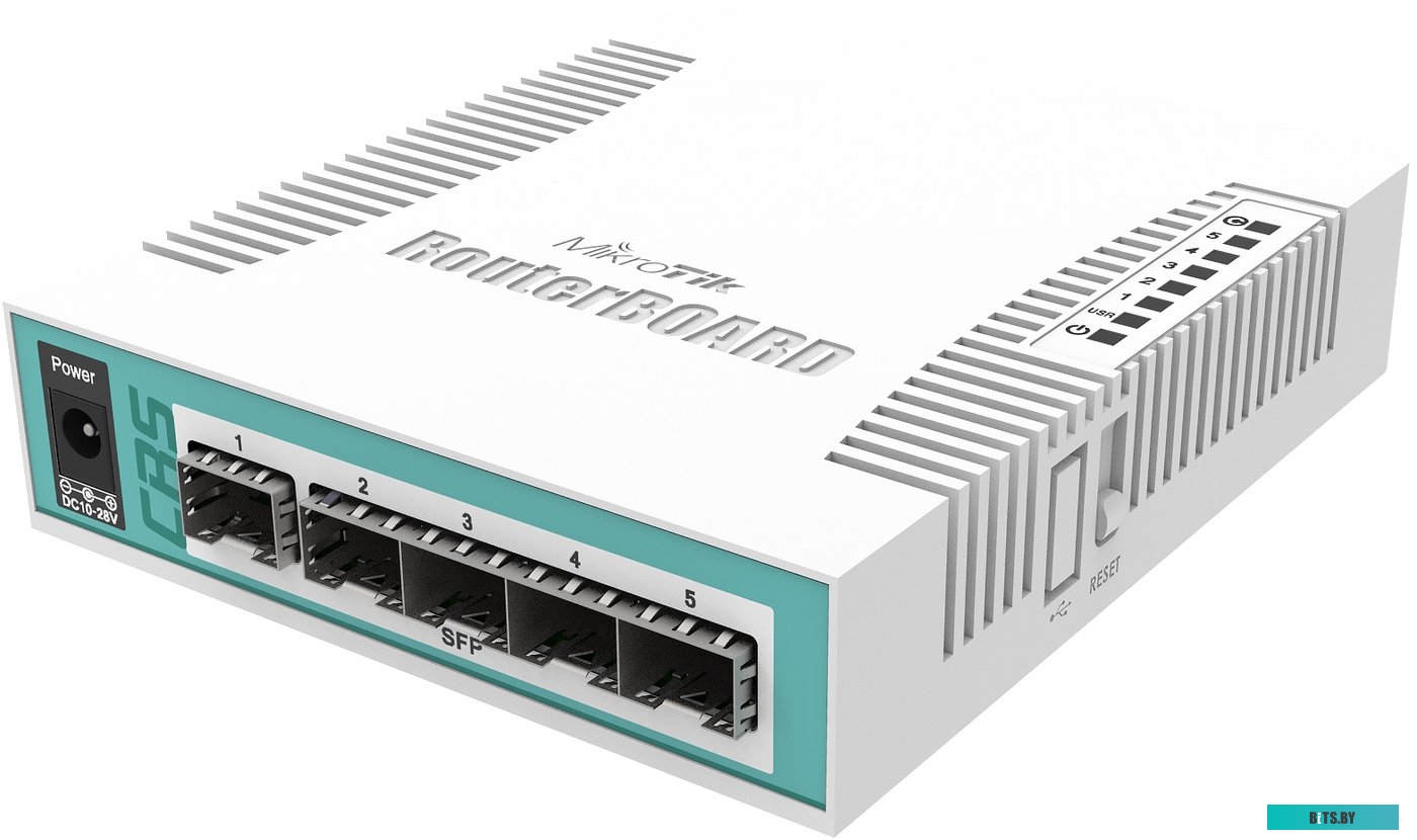Коммутаторы Mikrotik RouterBOARD [CRS106-1C-5S]