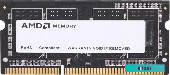 Модуль памяти AMD 4GB DDR3 SO-DIMM PC3-12800 (R534G1601S1SL-UO)