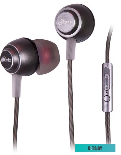Наушники (Гарнитура) Ritmix RH-150M (серый) <RH-150M Space grey>