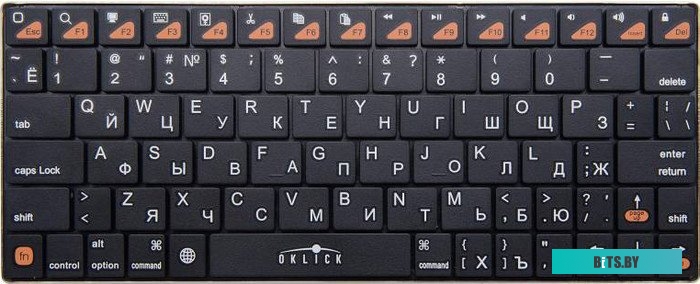 Клавиатура Oklick 840S Wireless Bluetooth Keyboard
