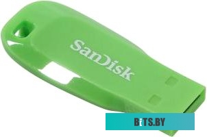 USB накопитель (Флешка) Sandisk Cruzer Blade 64GB (зеленый) [SDCZ50C-064G-B35GE]