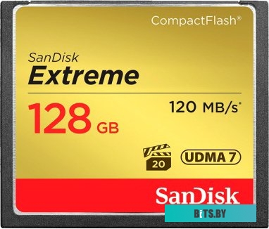 Карта памяти SanDisk Extreme CompactFlash 128GB [SDCFXSB-128G-G46]