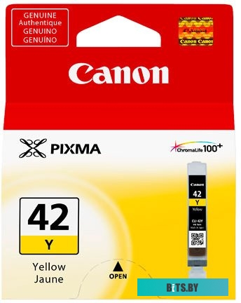 Картридж-чернильница (ПЗК) Canon CLI-42Y <6387B001>