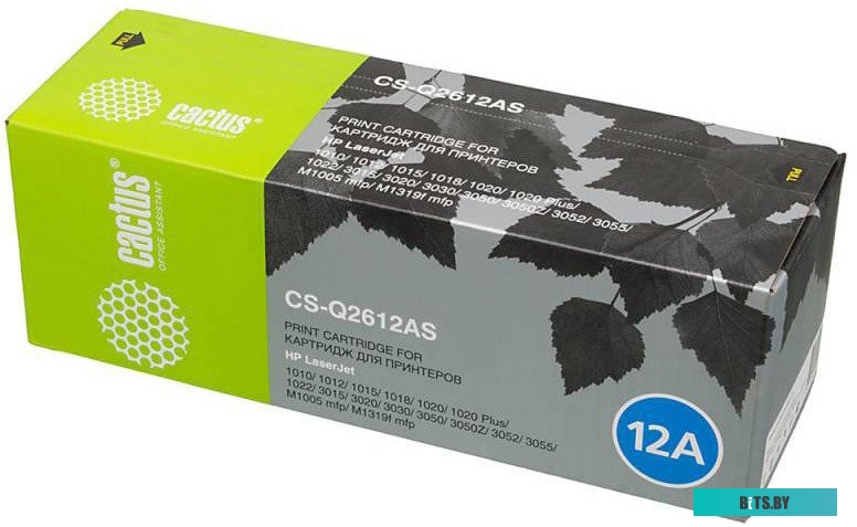 Картридж CACTUS CS-Q2612AS (аналог HP 12A (Q2612A))