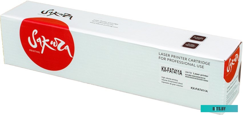 Картридж Sakura Printing SAKXFAT411A (аналог Panasonic KX-FAT411A)