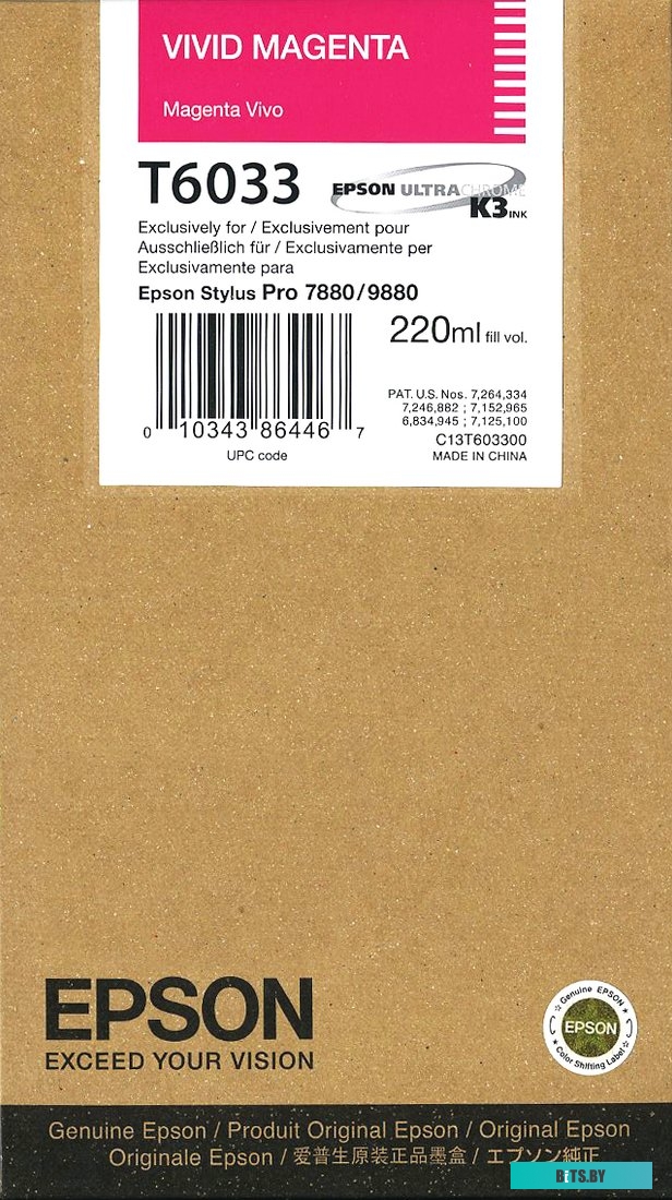 Картридж Epson C13T603300