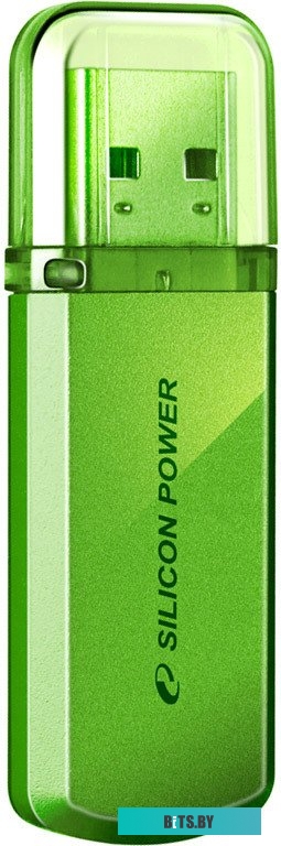USB накопитель (Флешка) Silicon Power Helios 101 Green 64GB (SP064GBUF2101V1N)