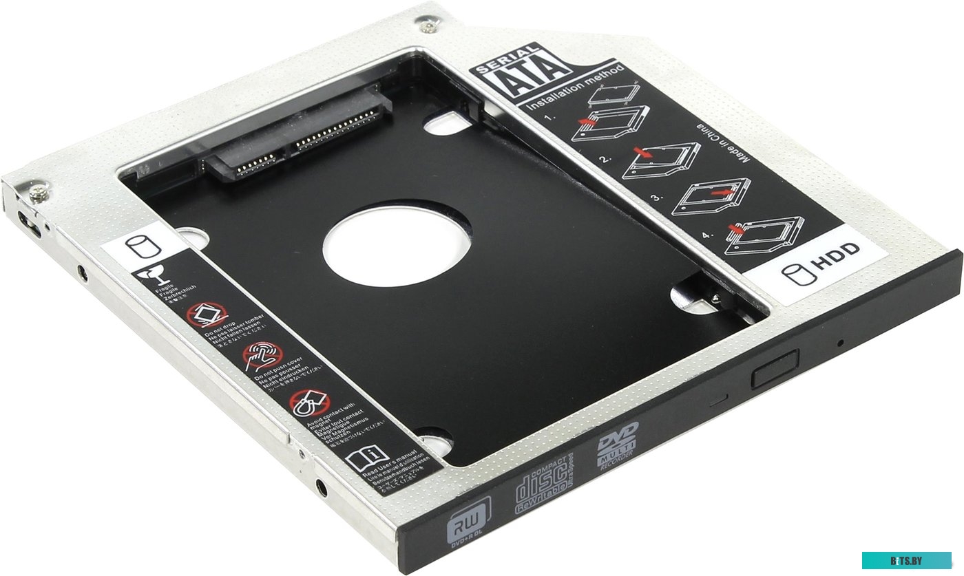 Orient <UHD-2SC9> Шасси для 2.5" SATA HDD для установки в SATA отсек оптического привода ноутбука Slim