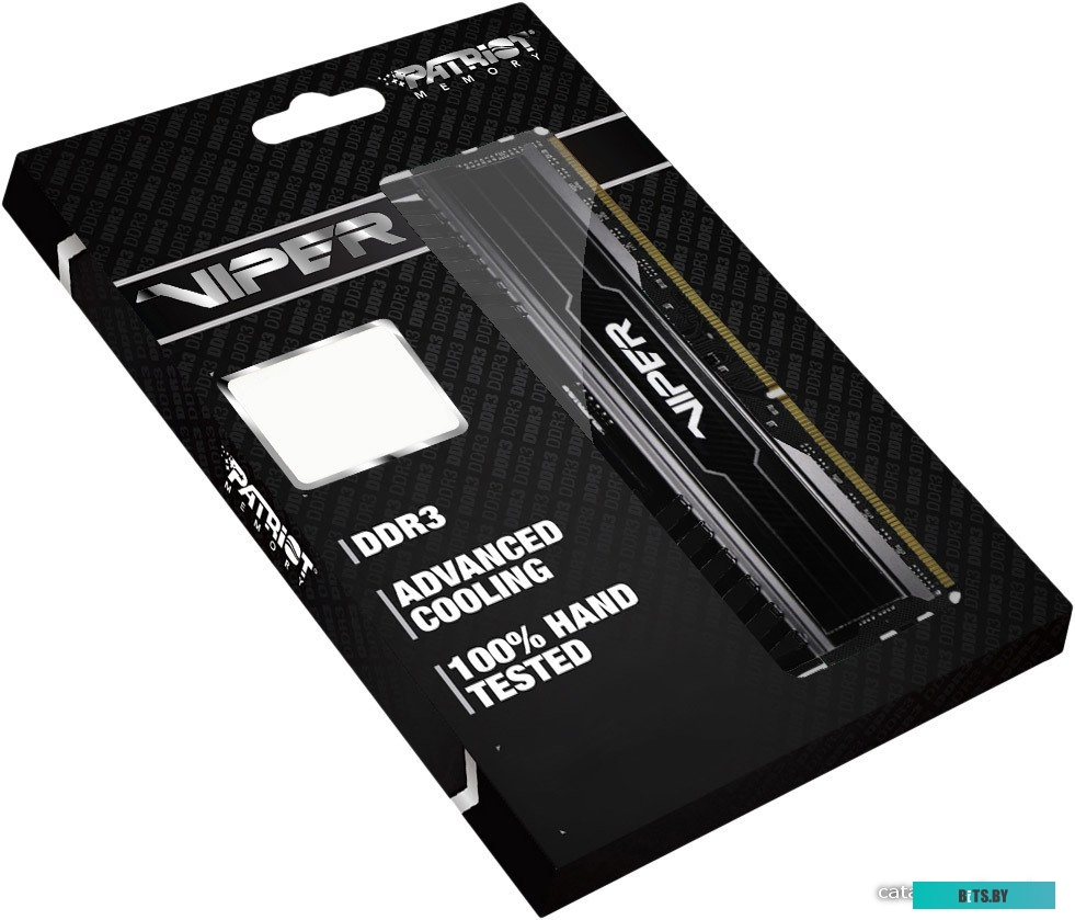 Оперативная память Patriot Viper 3 Black Mamba 8GB DDR3 PC3-12800 (PV38G160C0)