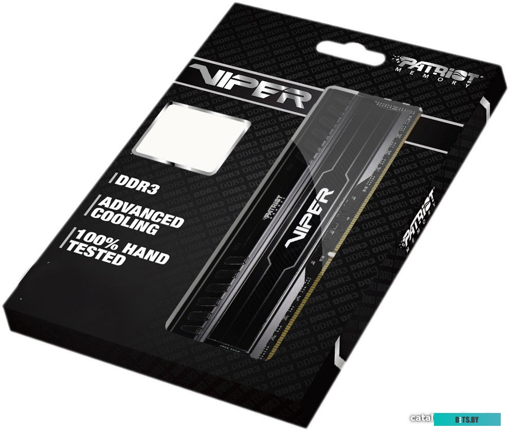 Оперативная память Patriot Viper 3 Black Mamba 8GB DDR3 PC3-12800 (PV38G160C0)
