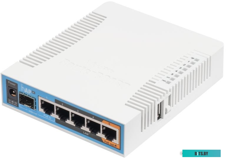 Беспроводной маршрутизатор Mikrotik hAP ac [RB962UiGS-5HacT2HnT]