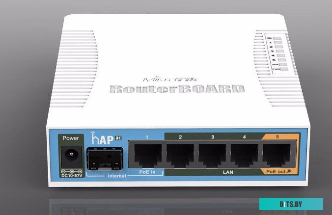 Беспроводной маршрутизатор Mikrotik hAP ac [RB962UiGS-5HacT2HnT]