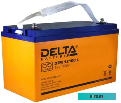 Аккумулятор для ИБП Delta DTM 12100 L (12В/100 А·ч)