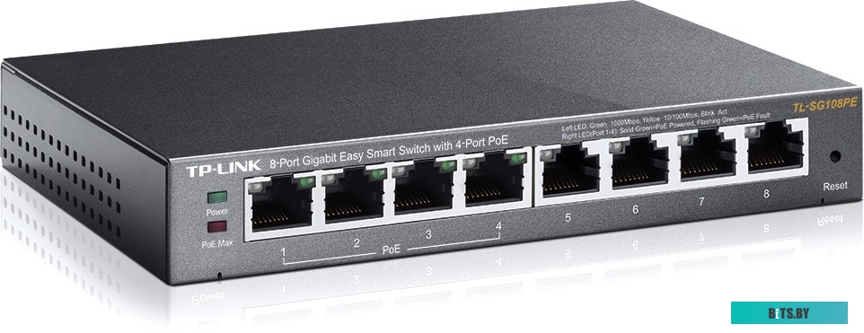 TP-Link Коммутатор TL-SG108PE