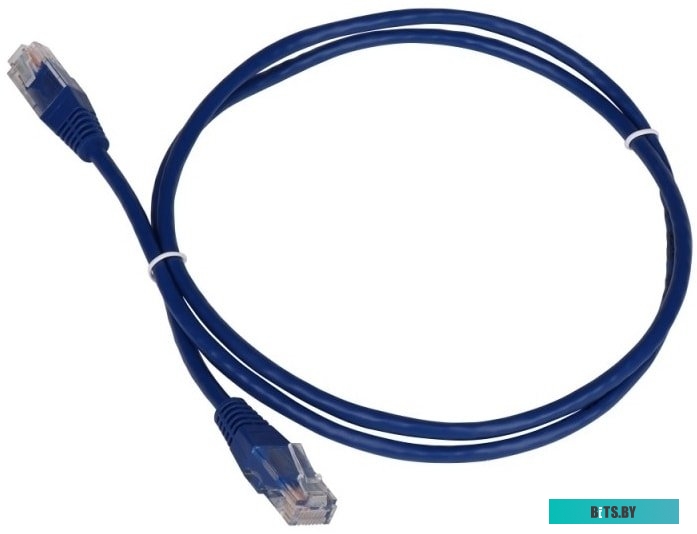 Кабель Patch cord Lanmaster TWT-45-45-3.0-BL 3м UTP Cat 5e Blue