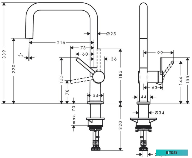 Заглушка MF 40х16 (72806)