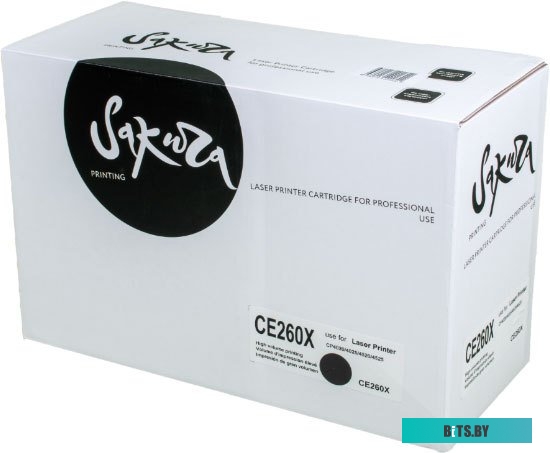 Картридж SAKURA CE260X SACE260X.
