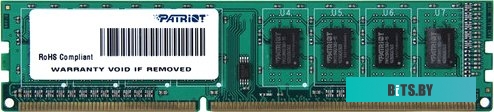 Оперативная память Patriot 4GB DDR3 PC3-12800 [PSD34G1600L81]
