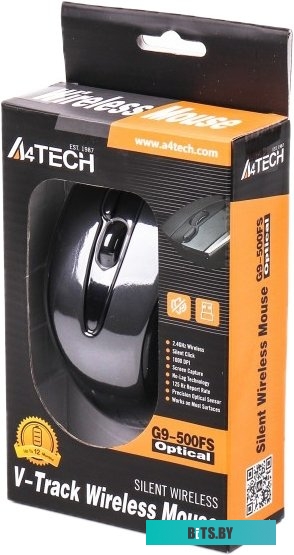 Мышь A4Tech G9-500F (черный)