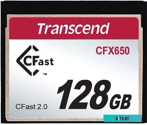 Карта памяти Transcend CFX650 CompactFlash 128GB <TS128GCFX650>