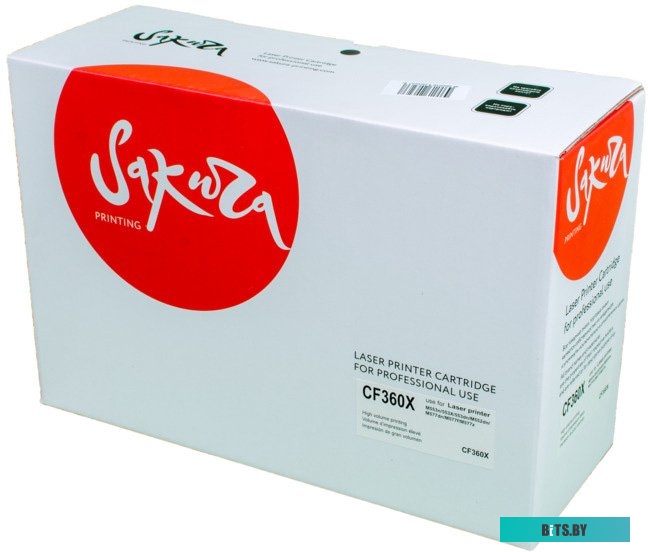 SACF360X Картридж Sakura SACF360X для HP Color LaserJet Enterprise M553n/553X/553dn HP Color LaserJet Enterprise M552dn, черный, 12500к.