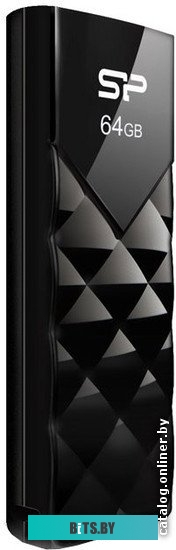 USB накопитель (Флешка) Silicon Power Ultima U03 Black 64GB (SP064GBUF2U03V1K)
