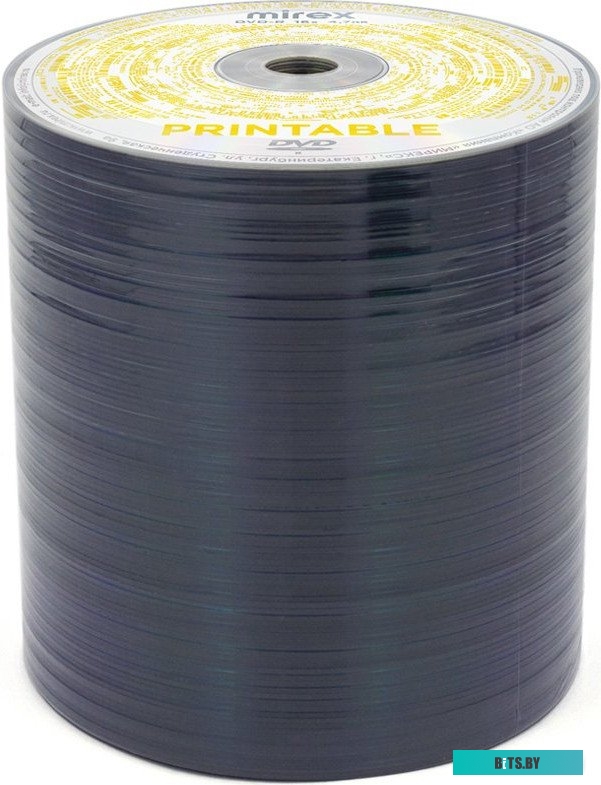 UL130028A1M  DVD-R Mirex printable inkjet 4,7 Гб 16x Cake box 25
