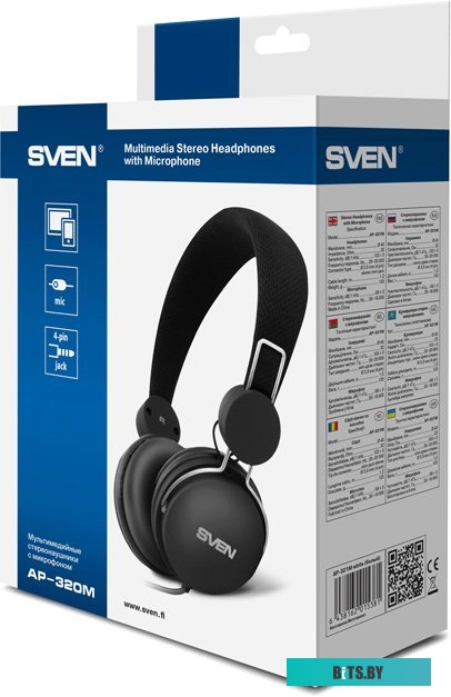 Наушники (Гарнитура) Sven AP-320M <SV-015374>