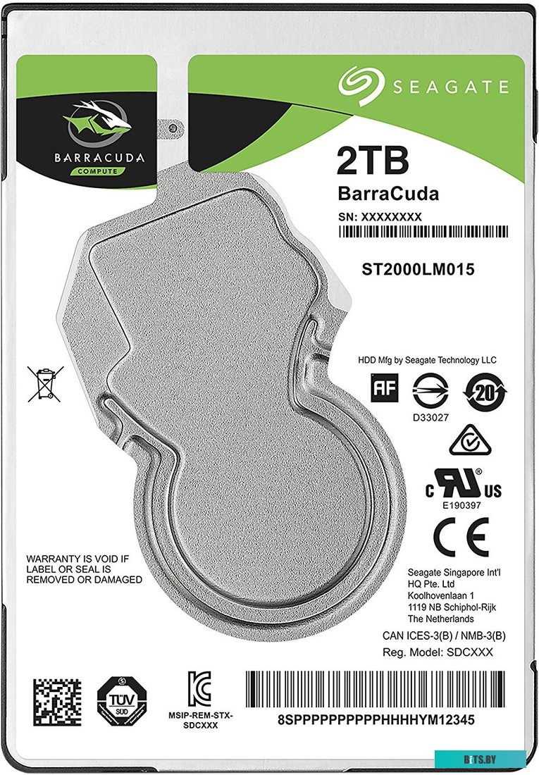 Жесткий диск Seagate Barracuda 2TB [ST2000LM015]