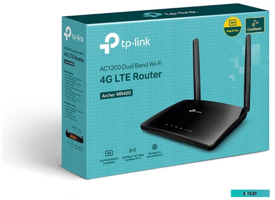 Беспроводной маршрутизатор TP-Link Archer MR400