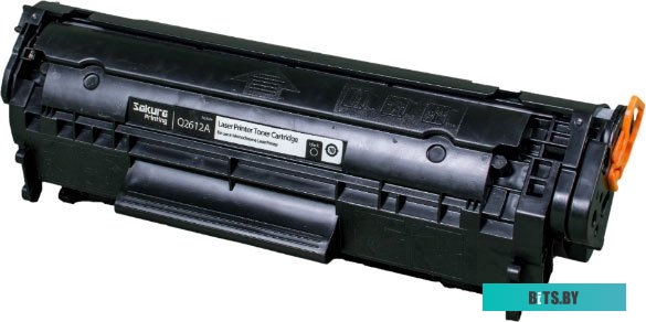 Картридж SAKURA Q2612A для HP LJ 1010/1012/1015/1020/1022/3015/3020/3030, черный, 2000 к.