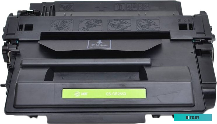Картридж Cactus CS-CE255XS (аналог HP 55X (CE255X))