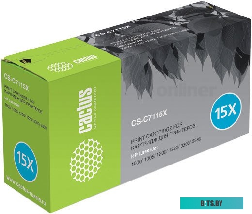 Картридж Cactus CS-C7115XS (аналог HP 15X (C7115X))