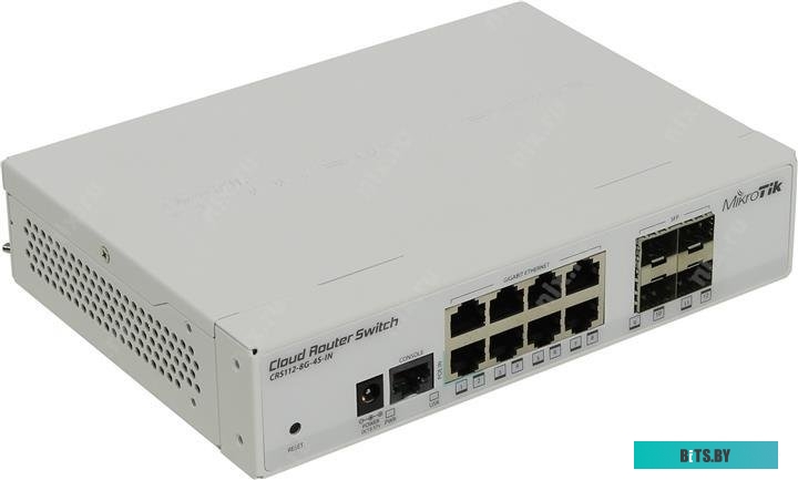 Коммутаторы Mikrotik Cloud Router Switch [CRS112-8G-4S-IN]