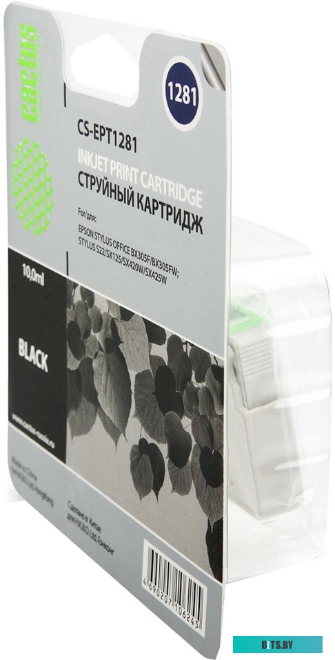 Картридж Cactus CS-EPT1281 (аналог Epson C13T12814012)