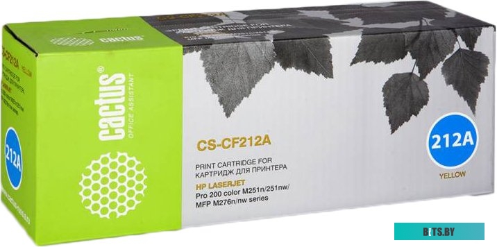 Картридж CACTUS CS-CF212A (аналог HP LaserJet 131A (CF212A))