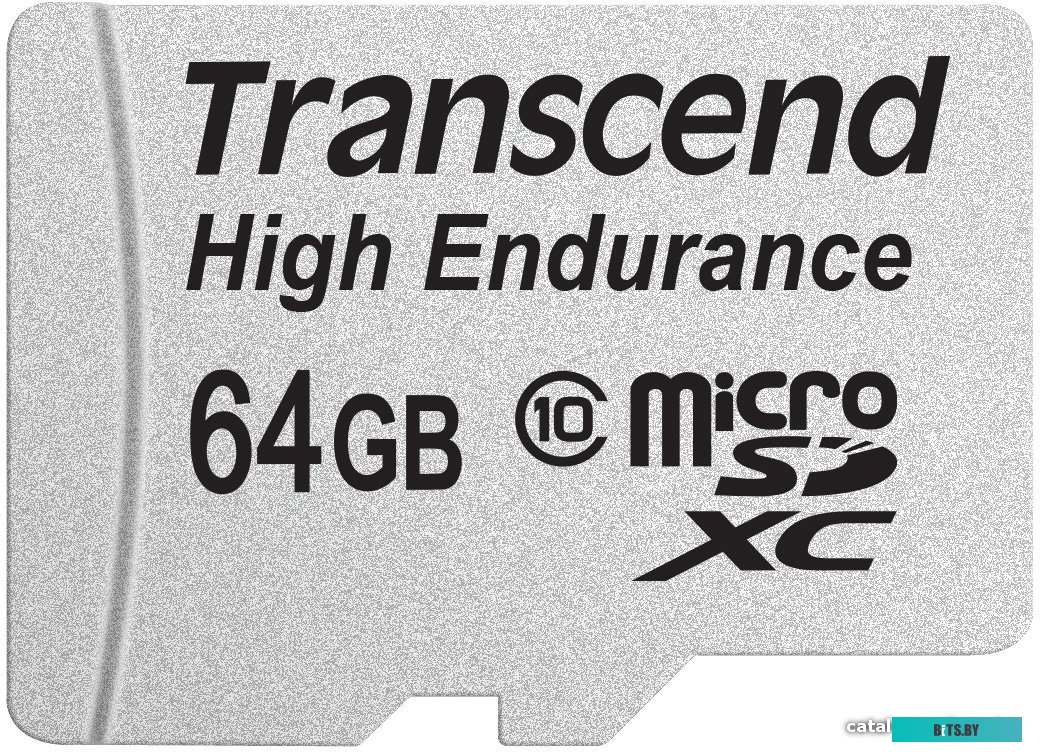 Карта памяти Transcend microSDXC HE (Class 10) UHS-I 64GB + адаптер [TS64GUSDXC10V]