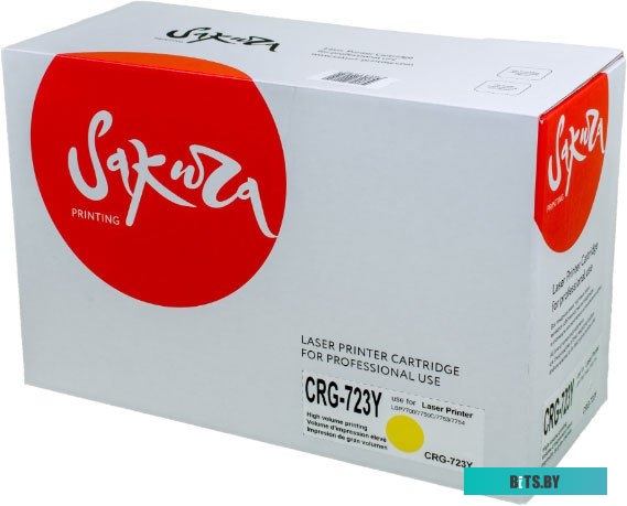 Картридж Sakura SACRG723Y SACRG723Y.